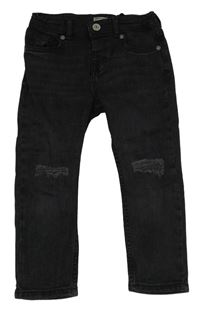 Černé skinny rifle s prošoupáním River Island