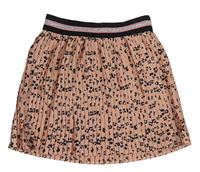 Růžová plisovaná sukně s leopardím vzorem Hema