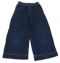 Tmavomodré culottes rifle