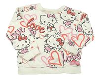 Smetanová mikina s Hello Kitty Nutmeg