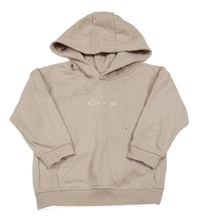 Pudrová mikina s nápisem a kapucí Matalan