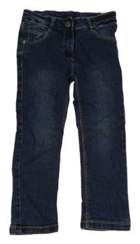 Tmavomodré skinny rifle Topolino