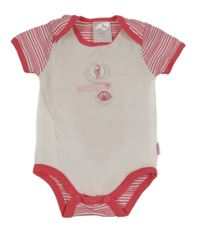 Bílo-barevné body s nášivkami