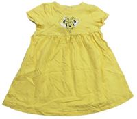 Žluté šaty s Minnie C&A