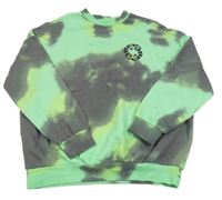 Zeleno-šedá vzorovaná mikina H&M