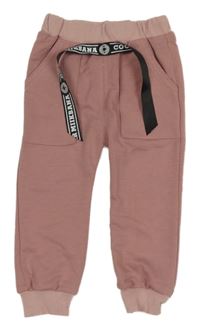 Starorůžové tepláky 