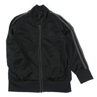 Černá sportovní propínací mikina s logem Lonsdale