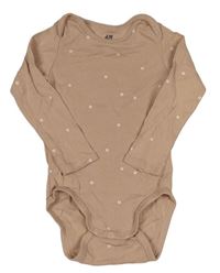 Pudrové květované body 