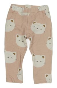 Růžové legíny s kočičkami Mayoral