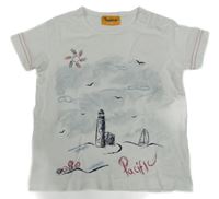 Bílé tričko s majákem Impidimpi