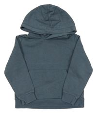 Šedomodrá mikina s kapucí H&M