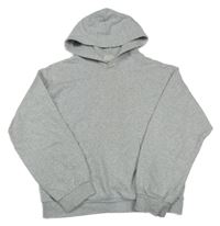 Světlešedá mikina s kapucí H&M