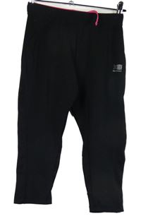 Dámské černé sportovní funkční capri legíny Karrimor 