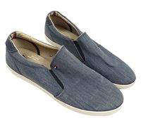 Pánské modré plátěné nazouváky Tommy Hilfiger vel. 44