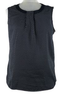 Dámská tmavomodrá vzorovaná halenka Orsay 