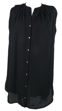 Dámská černá šifonová halenka H&M