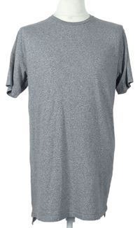 Pánské šedé melírované tričko Topman 