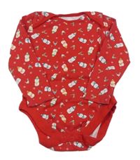 Červené body s obrázky F&F