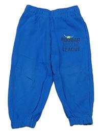 Modré tepláky s nápisem Lupilu