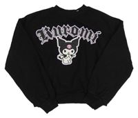 Černá oversize mikina s Kuromi H&M