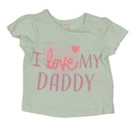 Světlemodré tričko s nápisem Dopodopo