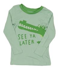 Zelené triko s krokodýlem Primark