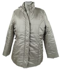 Dámská stříbrná šusťáková zimní bunda M&S