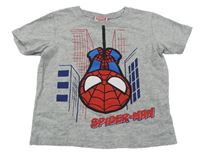 Šedé tričko se Spidermanem 