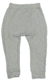 Šedé úpletové baggy tepláky George