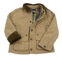 Béžová riflová jarní bunda Ralph Lauren