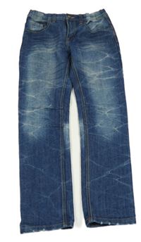 Modré šisované rifle Yigga 