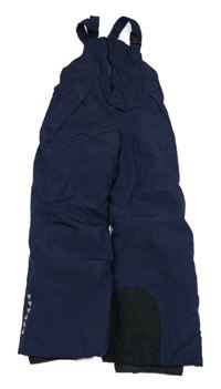 Tmavomodré šusťákové funknčí laclové oteplovačky Crivit