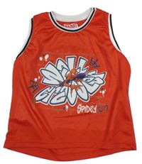 Červené sportovní tílko se Spider-manem Sinsay