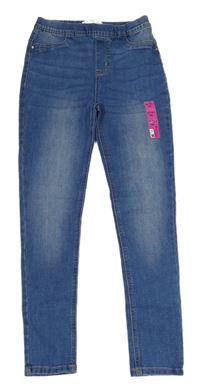 Modré riflové džegíny Denim Co.