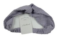 Nové - fialová vzorovaná čelenka Headband