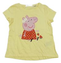 Žluté tričko s Peppa Pig H&M