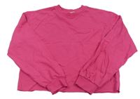 Tmavorůžová mikina H&M
