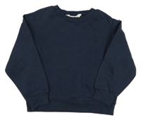 Tmavomodrá mikina H&M