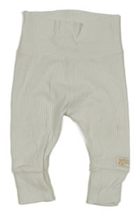 Smetanové žebrované lehké tepláky Dopodopo