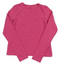 Fuchsiové triko H&M