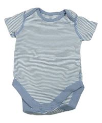 Bílo-modré pruhované body M&S