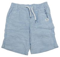 Světlemodré melírované kraťasy H&M
