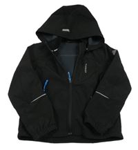 Černá softshellová bunda s kapucí Icepeak