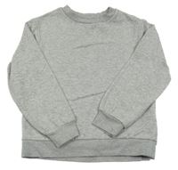 Šedá melírovaná mikina H&M