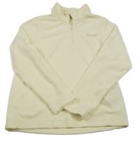 Smetanová fleecová funkční mikina s logem REGATTA