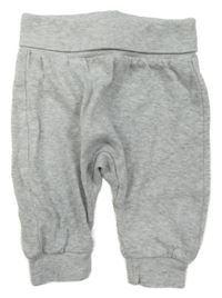 Šedé melírované lehké tepláky H&M