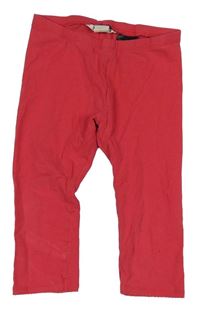 Tmavorůžové crop legíny H&M