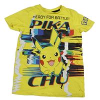 Žluto-barevné tričko s Pikachuem George