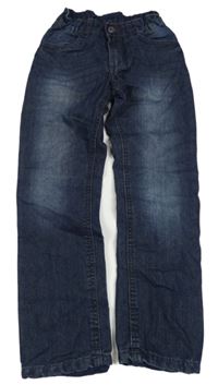 Tmavomodré zateplené rifle Pepperts