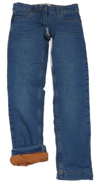 Modré podšité skinny rifle Pocopiano